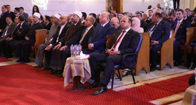 محافظ القاهرة يشهد إحتفال الطائفة الإنجيلية بميلاد السيد المسيح بالكنيسة الإنجيلية بقصر الدوبارة 