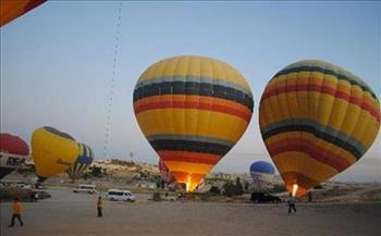 إلغاء رحلات البالون الطائر بالأقصر لسوء الأحوال الجوية
