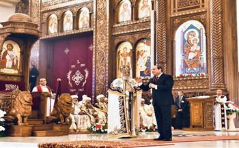   دلالات ورسائل الرئيس السيسي من زيارات الكاتدرائية