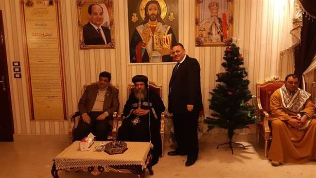 مستقبل وطن أسيوط يقدم التهنئة للأقباط في الكنائس والأديرة بمناسبة عيد الميلاد المجيد
