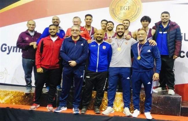 جمباز الأهلي.. الفريق الأول رجال يتوج ببطولة الجمهورية في الفردي العام والفرق