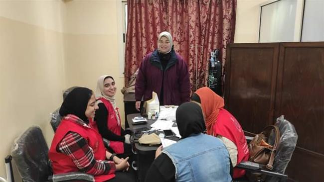 تفعيل المبادرات الرئاسية لصحة المرأة بميناء الإسكندرية 