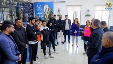 الفيصلى الأردنى يحتفى بأبطال الدورى 