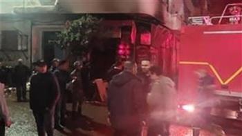   السيطرة على حريق في سوبر ماركت بالإسكندرية بسبب ماس كهربائي