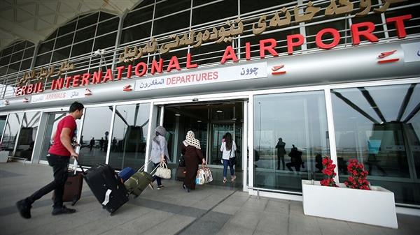 العراق: عودة حركة الطيران في مطار أربيل الدولي بعد توقف مؤقت لسوء الأحوال الجوية