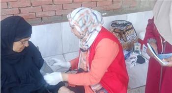  فحص 1370 مواطنا بقوافل "حياة كريمة" بالبحر الأحمر خلال سبتمبر الماضي