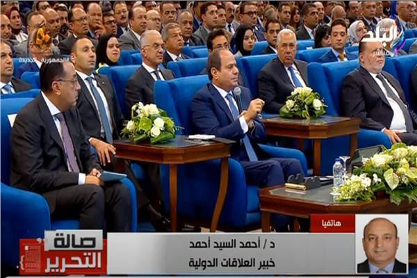 خبير العلاقات الدولية: لم نشهد نهضة شاملة منذ محمد علي إلا في عهد الرئيس السيسي 