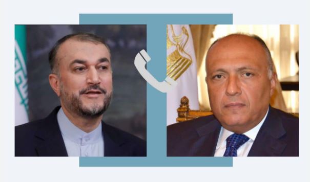 شكري يتلقى اتصالا من وزير خارجية إيران ويبحثان التصعيد الإسرائيلي - الفلسطيني