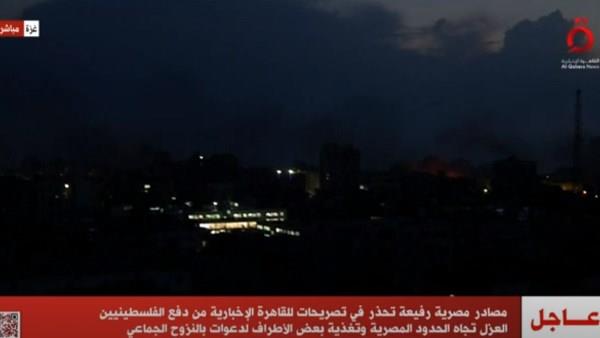 مصادر أمنية: هناك مخطط من الاحتلال لنزوح الفلسطينيين إلى خارج أرضهم.. فيديو