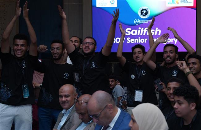 أكاديمية البحث العلمي تكرم الفائزين في "مسابقة العلمين الدولية للروبوتات 2023"