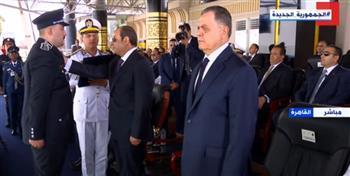 الرئيس السيسي يكرم أوائل خريجي كلية الشرطة 2023