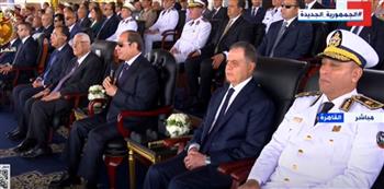   السيسي من كلية الشرطة: كل التحية والتقدير والاحترام لأسر شهداء مصر
