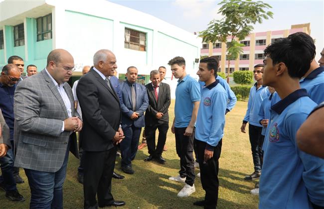 محافظ الجيزة يتفقد مدارس الحوامدية وأبو النمرس والبدرشين 