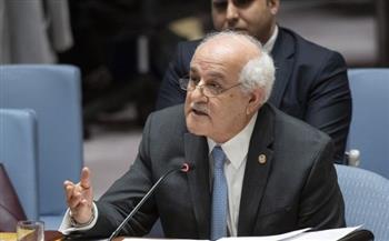   مندوب فلسطين لدى الأمم المتحدة: إسرائيل تُحاول قصف شعب كامل لإجباره على الاستسلام
