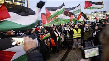   مسيرة حاشدة فى العاصمة الأردنية تضامنا مع غزة | فيديو