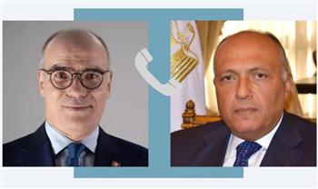   شكري يتلقى اتصالين هاتفيين من وزيري خارجية اليونان وتونس لإحتواء التصعيد في غزة