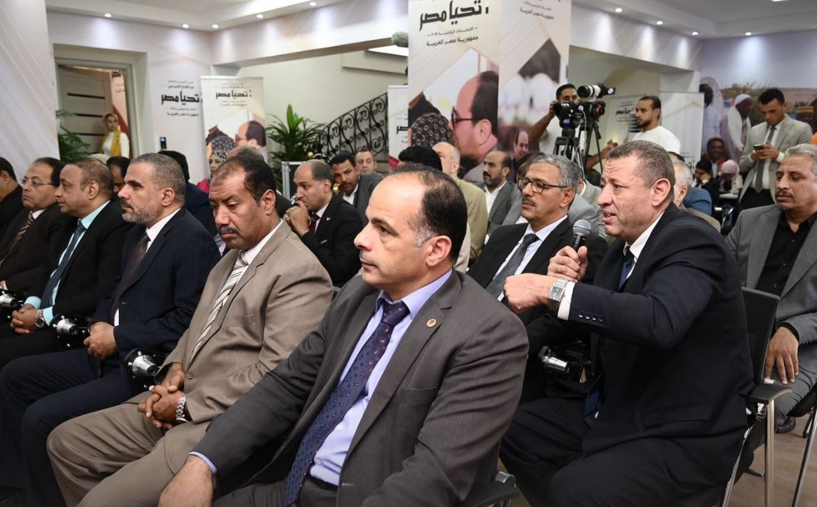 الحملة الرسمية للمرشح عبد الفتاح السيسي تستقبل وفدا للنقابة العامة للصحافة