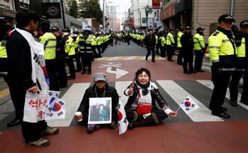   مسيرة احتجاج في كوريا الجنوبية ضد القصف الإسرائيلى لقطاع غزة