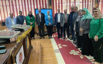 نائب رئيس جامعة الزقازيق يشهد ختام الدورة الرابعة لبرنامج "تأهيل القيادات"