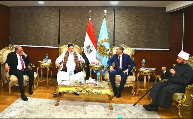 محافظ الغربية يستقبل مستشار رئيس الجمهورية للشئون الدينية