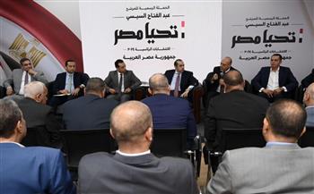   الحملة الرسمية للمرشح الرئاسي عبد الفتاح السيسي تستقبل وفدا من اتحاد نقابات عمال مصر