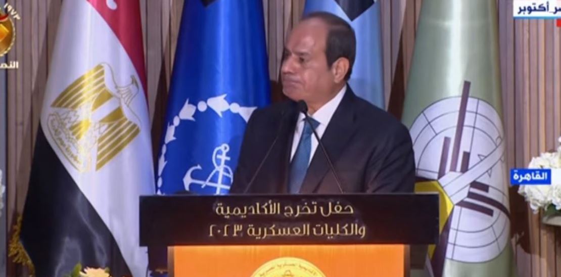 الرئيس السيسي: سعي مصر للسلام يحتم عليها ألا تترك الأشقاء في فلسطين