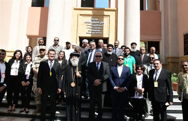 "الداودي"  يفتتح مدرسة خاصة بإحدى قرى قوص جنوب قنا