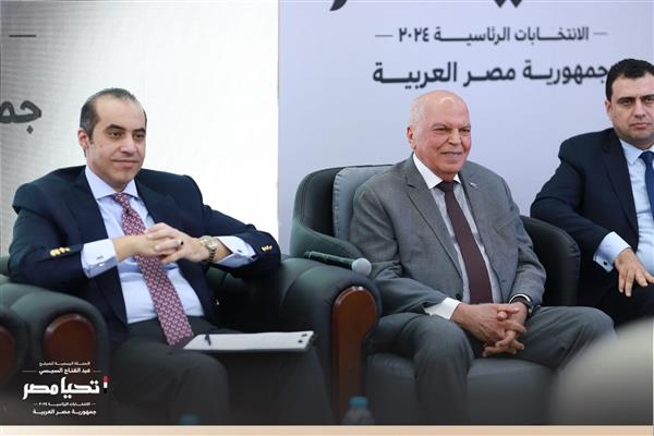 الحملة الرسمية للمرشح الرئاسي عبد الفتاح السيسي تستقبل وفداً من نقابة المعلمين