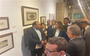 مشاركة مكتبة الإسكندرية في افتتاح ملتقى القاهرة الدولي للخط العربي في دورته الثامنة