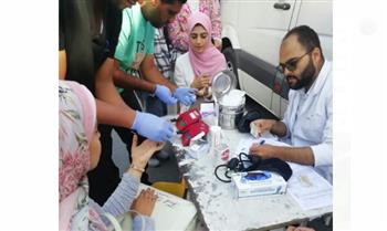   جامعة القاهرة تنظم حملة جمعية قلوب مصر للتبرع بالدم للأشقاء الفلسطينيين