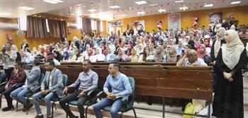 جامعة جنوب الوادى تنظم حفل استقبال الطلاب الجدد بكلية الزراعة