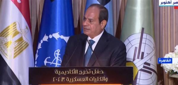 الرئيس السيسي: واجهنا الإرهاب والترويع واستعدنا بناء المؤسسات لتنعم مصر