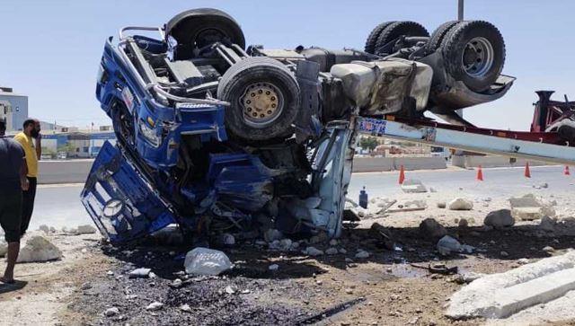 مصرع طفلة و إصابة 6 آخرين إثر حادث تصادم 4 سيارات بالبدرشين