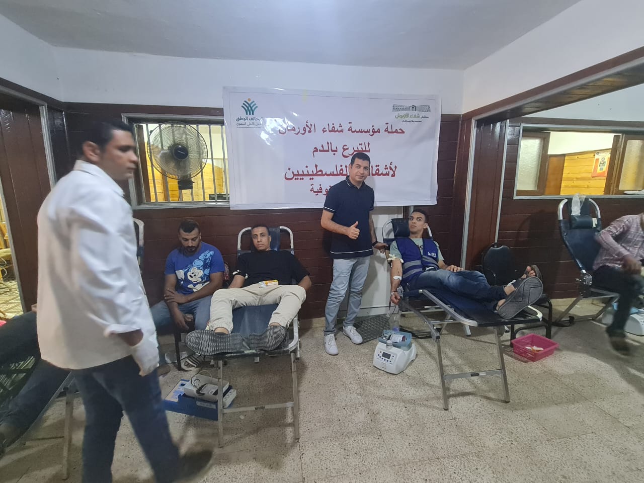 حزب الاتحاد يشارك في حملة التبرع بالدم ويشيد بقوافل التحالف الوطني لدعم غزة