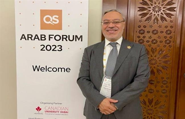 لتبادل المعرفة.. رئيس جامعة طنطا يشارك في منتدى QS العربي بالـ البحرين 