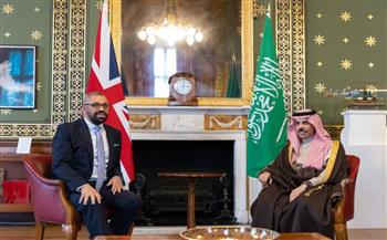   وزيرا خارجية السعودية وبريطانيا يبحثان تطورات الأوضاع في غزة