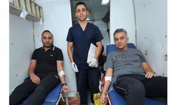 وكيل لجنة التضامن بـ"النواب" في حملة التبرع بالدم دعمًا للشعب الفلسطيني
