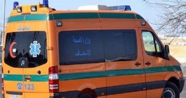 إصابة 3 أشخاص إثر انقلاب دراجة بخارية فى حدائق أكتوبر