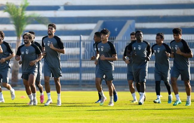 تدريبات بدنية وتأهيلية للاعبي الزمالك استعدادًا لمواجهة سموحه