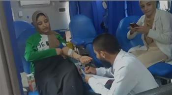   جامعة المنيا تطلق حملة للتبرع بالدم لضحايا غزة.. «دمك هو دمي»