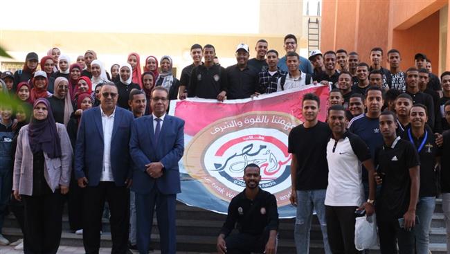 جامعة جنوب الوادى الأهلية تطلق حملة للتبرع بالدم لدعم الأشقاء فى فلسطين