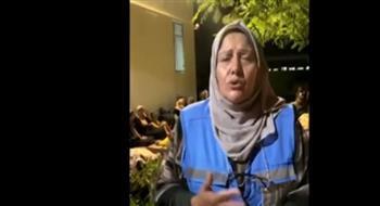 "غزة تموت".. سيدة فلسطينية ترسل استغاثة بالعالم من شاشات الأمم المتحدة