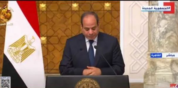 الرئيس السيسي: مصر ترفض تصفية القضية الفلسطينية ومحاولات التهجير القسري