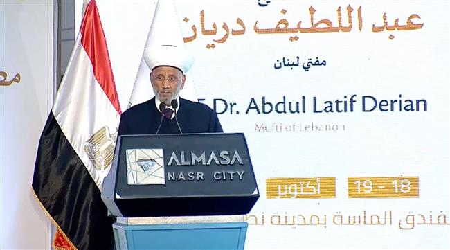 مؤتمر الإفتاء الـ8.. مفتي لبنان: قضية فلسطين ليست قضية فصيل بل قضية الأمة كلها