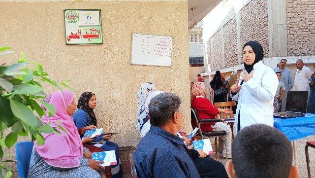 بالمجان.. كشف طبي وعلاج لـ 3037 مريض من أبناء قرية إنشاص بالزقازيق