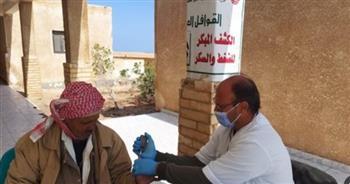 الكشف على 344 حالة في قافلتين طبيتين بمدينتي رأس غارب و القصير بالبحر الأحمر