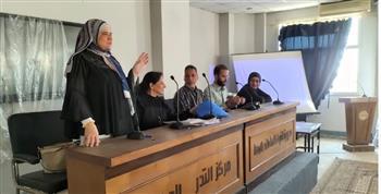 مقابلات مع  شباب لبدء التدريب المهني على 4 مهن.. وندوة للتوعية بحقوق الطفل بالمنيا 