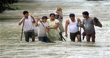   ارتفاع حصيلة ضحايا فيضانات ولاية "سيكيم" الهندية إلى 40 قتيلا
