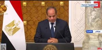   الرئيس السيسي: مصر ترفض تصفية القضية الفلسطينية ومحاولات التهجير القسري