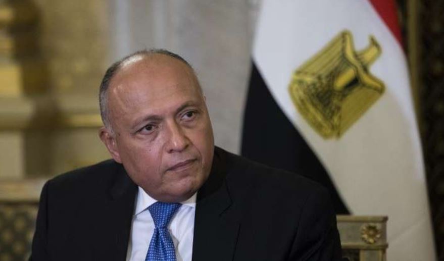 وزير الخارجية: أولوية مصر وقف العمليات العسكرية واستعادة الهدوء في غزة